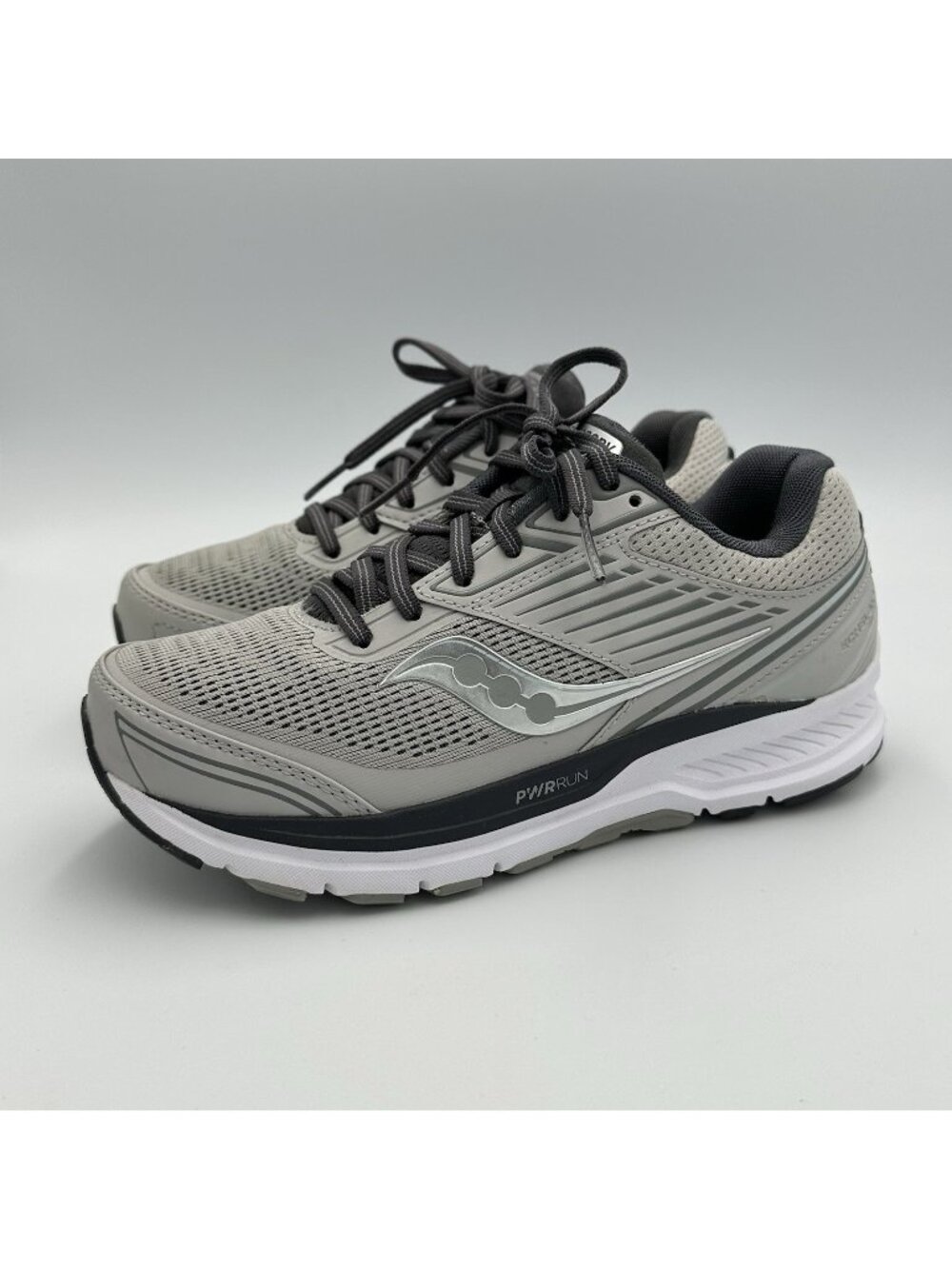 Saucony Echelon 8 Sneakers Women’s Size 6.5 Gray Lace Up Running Shoes S1057530